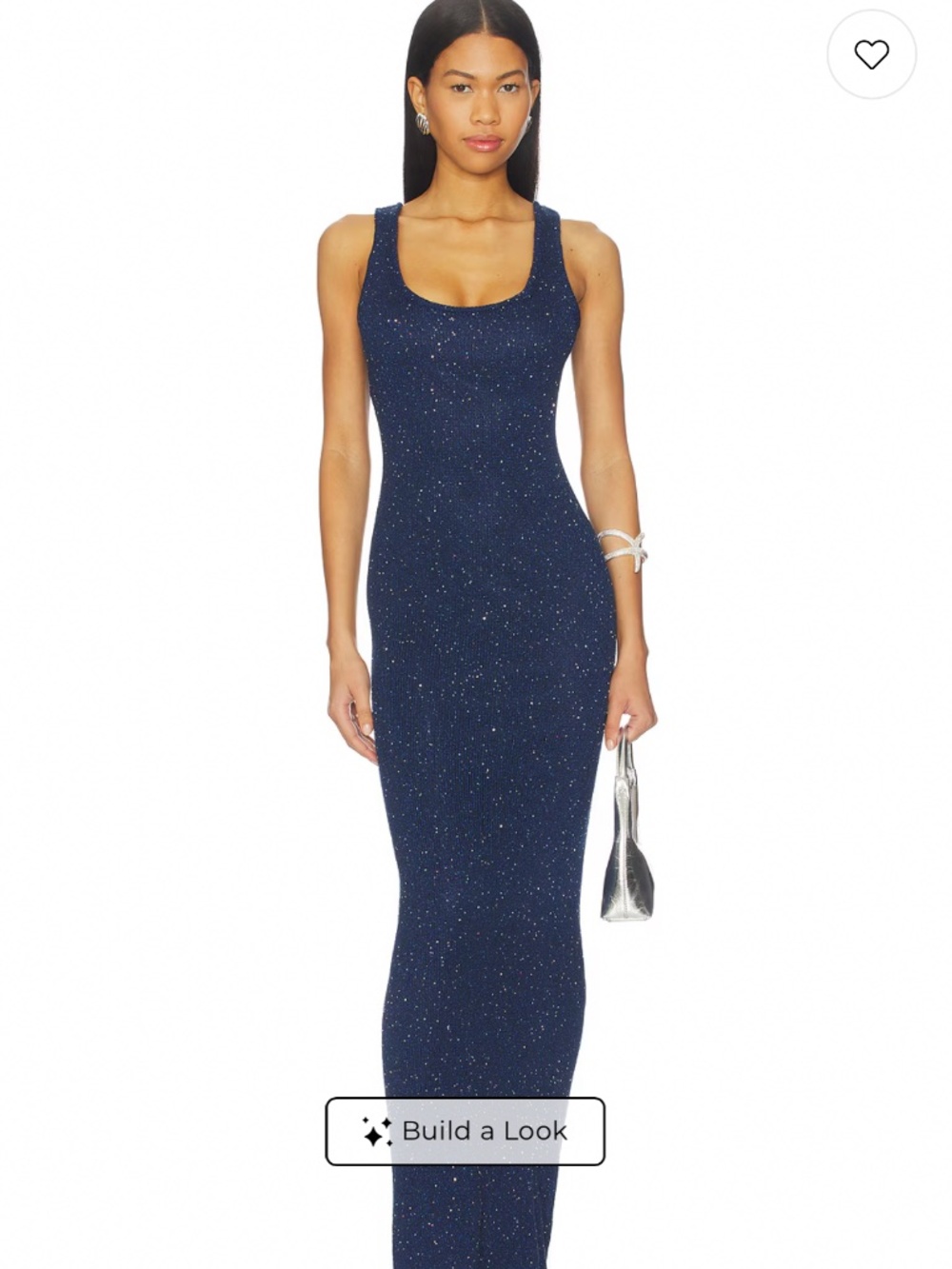 Asta Resort Ana Dress in Navy Sequin